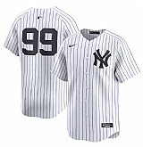 Men's New York Yankees #99 Aaron Judge White Home Limited Stitched Jersey Dzhi,baseball caps,new era cap wholesale,wholesale hats